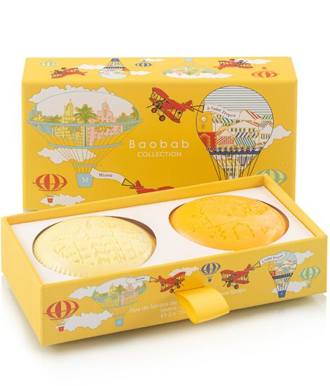 Miami - Saint-Tropez, набор ароматического мыла, Baobab Collection
