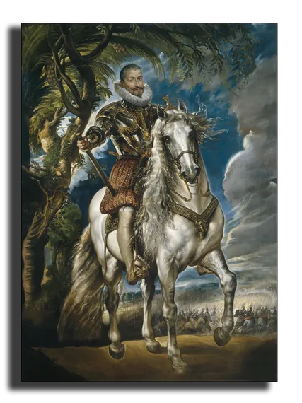 Репродукция "Питер Пауль Рубенс - Портрет герцога"