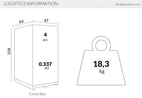 Стул Bee прозрачный серый