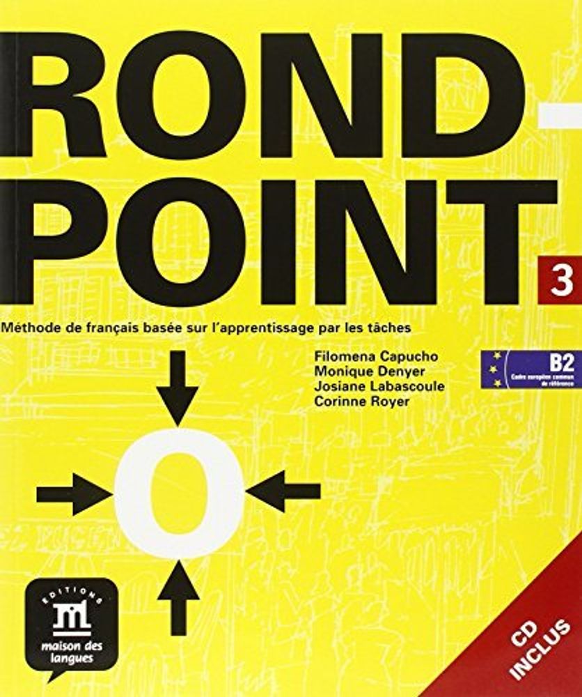 Rond-point 3 Livre de l&#39;eleve +D