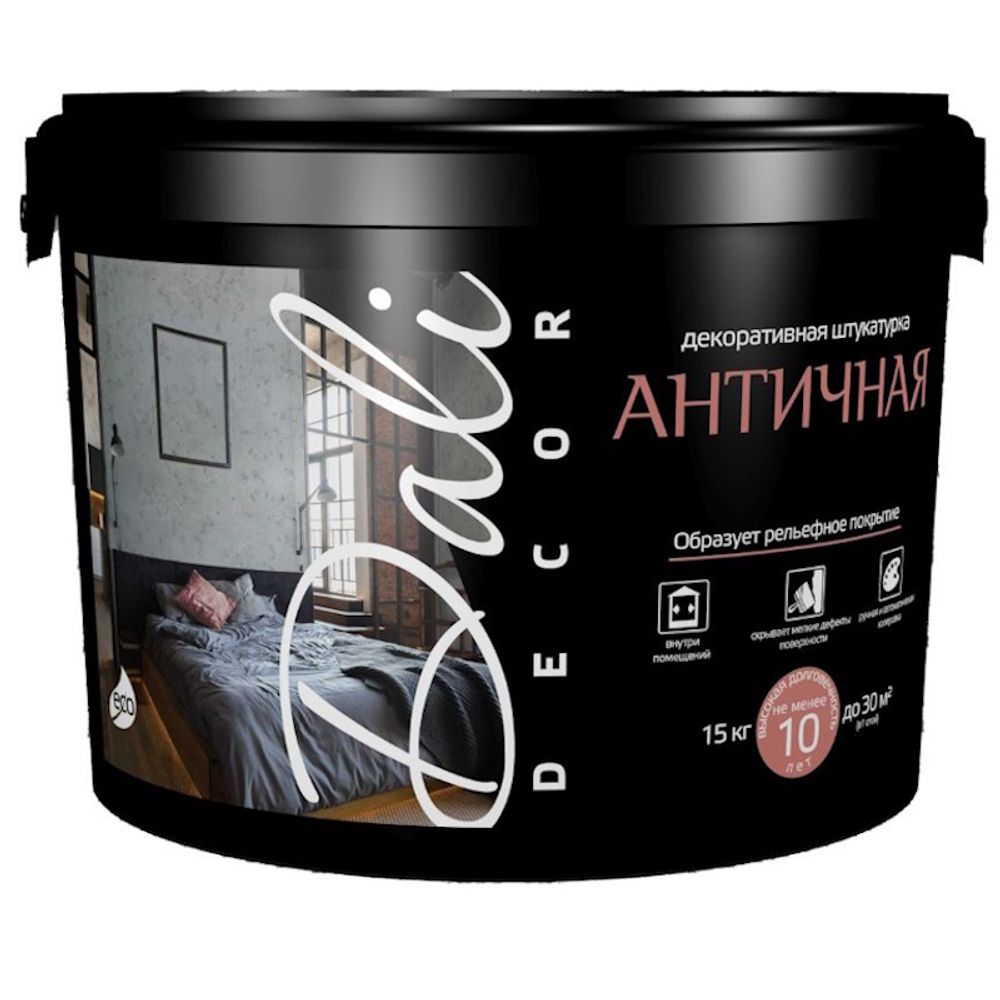 Декор.штукатурка DALI Decor  Античная белая 15кг (Рогнеда)