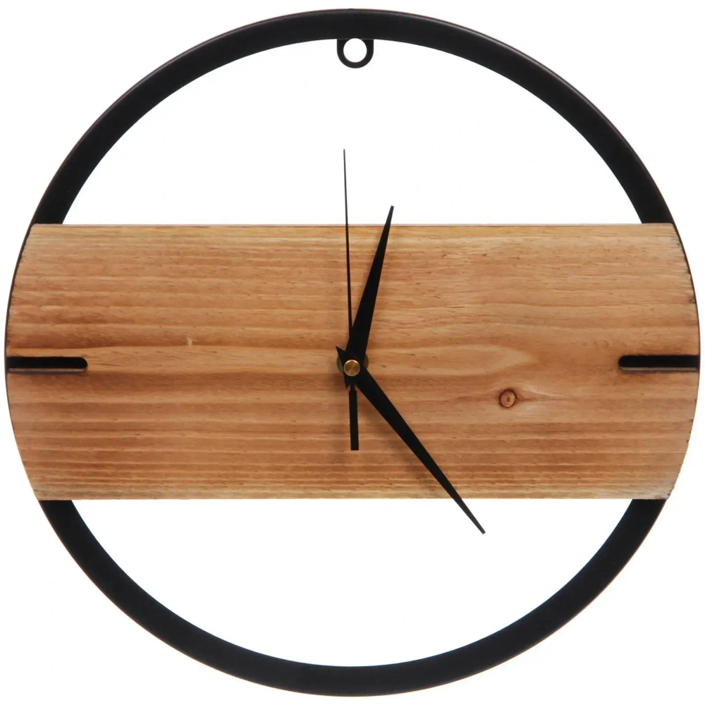 Часы настенные «LOFT HOME « 30см, дерево