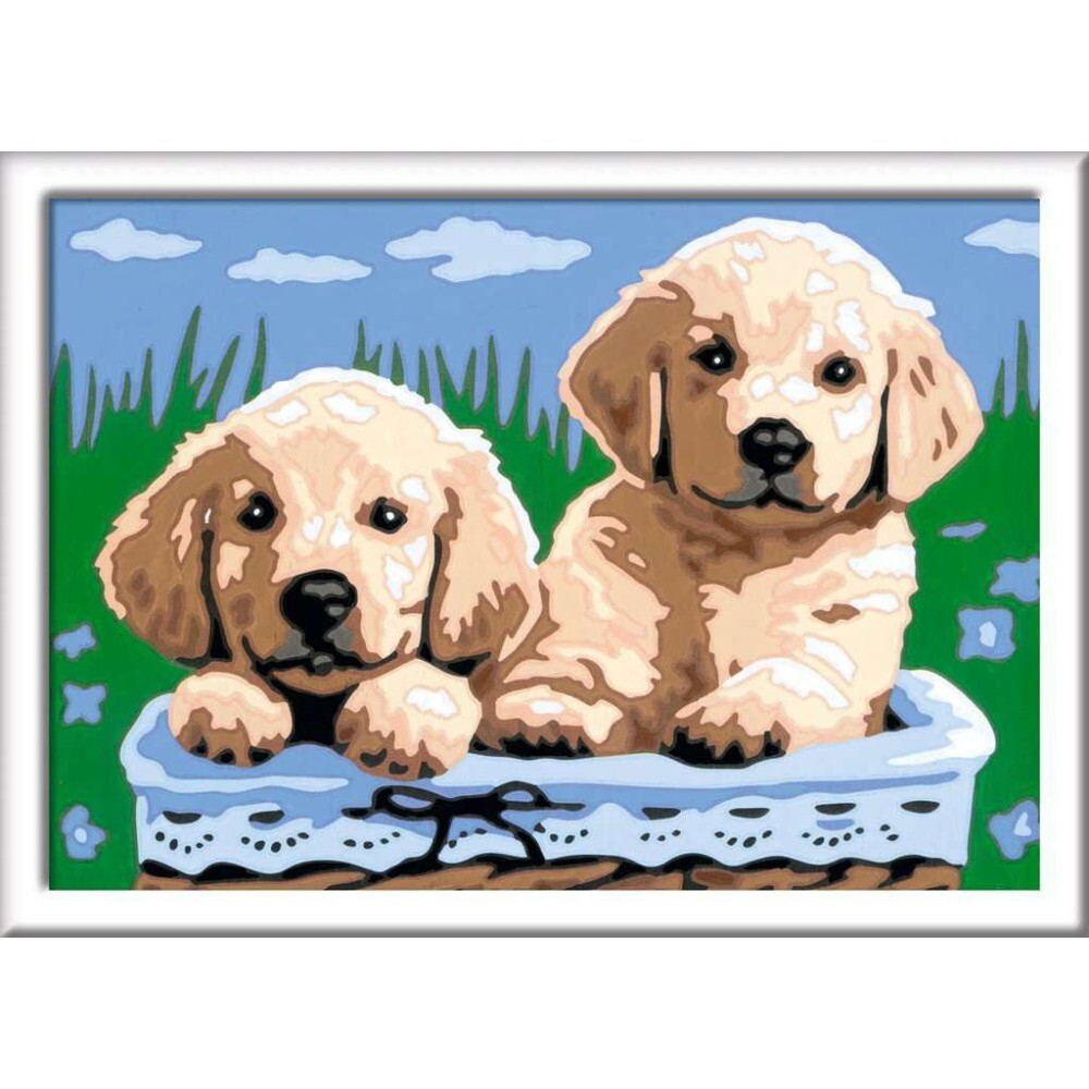Ravensburger - CreArt Детская книжка-раскраска Щенки 289318 / артикул   289318  / GTIN 4005556289318