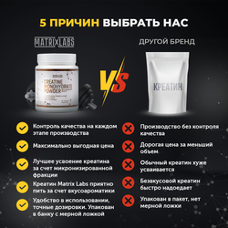 Matrix Labs Creatine Monohydrate with Transport System (300 гр.) [M]