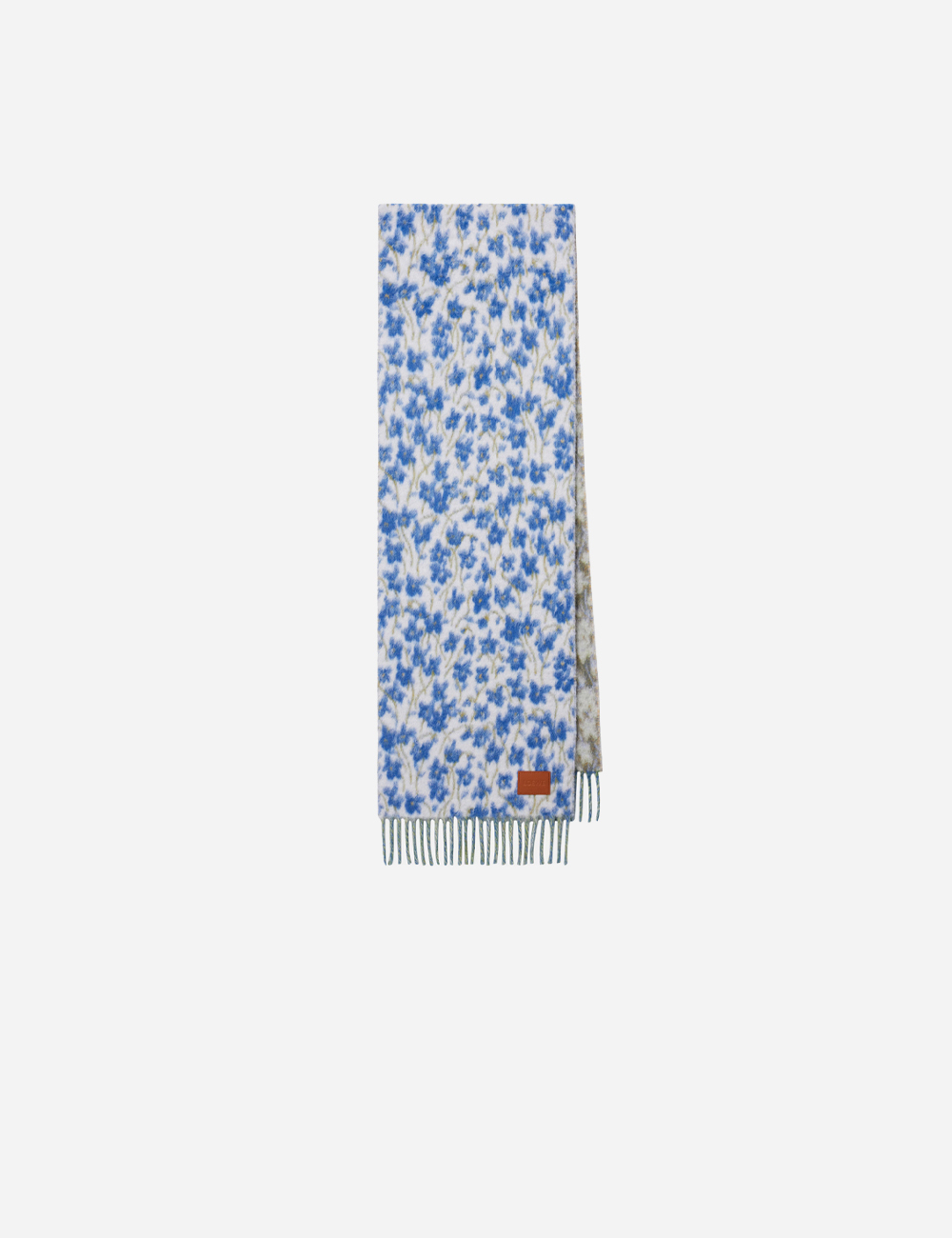 Шарф Loewe Floral Wool Scarf