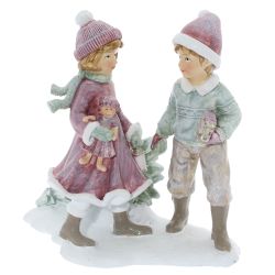 GAEM Фигурка декоративная "Дети, L13 W7 H12 см
