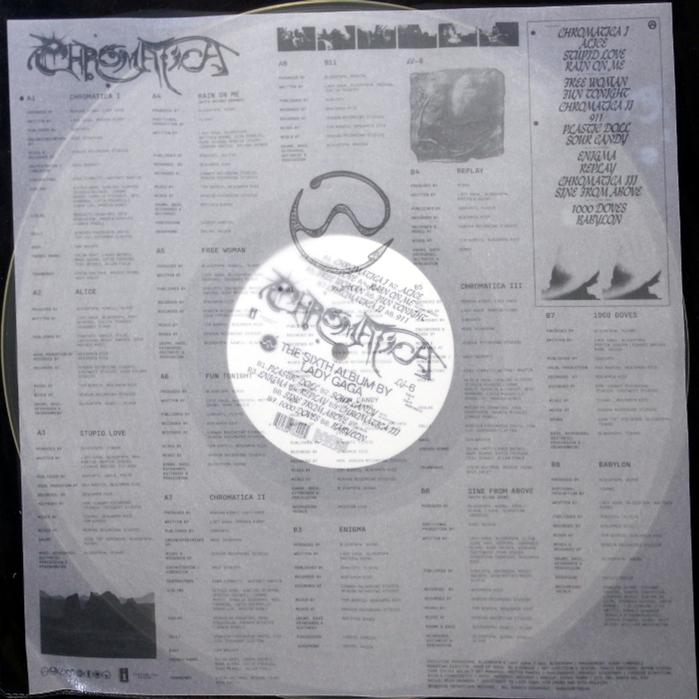 Lady Gaga / Chromatica (Clear Vinyl)(LP)