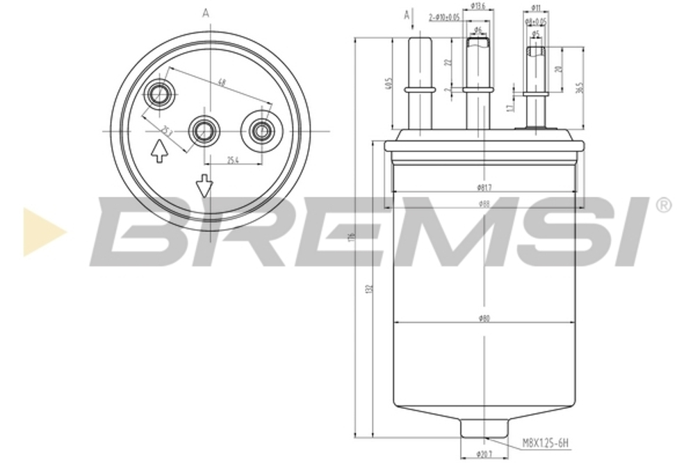 BREMSI - FE0048-BMS - Filter za gorivo
