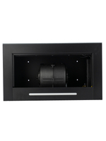 Вытяжка кухонная MACBI Perfa-60G-baf (BLACK) черный, D150мм, 1200м3/ч, полновстраиваемая, мотор 230Ватт, стекло 60см, сенсорное управление + управление жестами