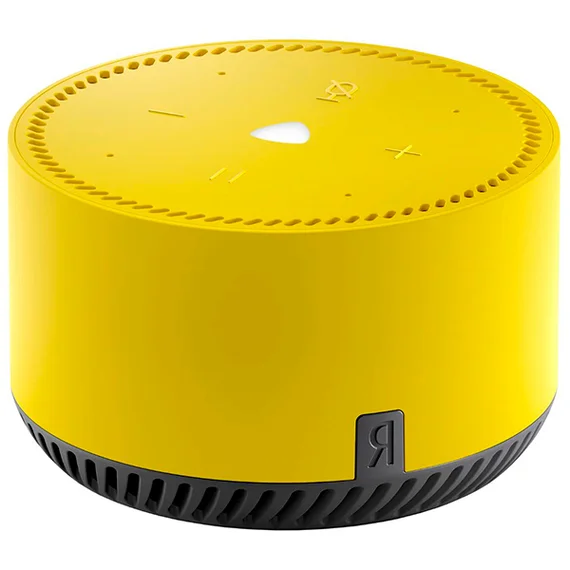 Умная колонка Яндекс Станция Лайт, лимон (YNDX-00025Y)