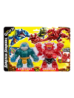 Набор тянущихся фигурок Сир Траш и Варвар Рэдбек Смэш Страйкерс GooJitZu 43499