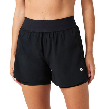 Женские Шорты теннисные Björn Borg Ace 2 In 1 - black beauty