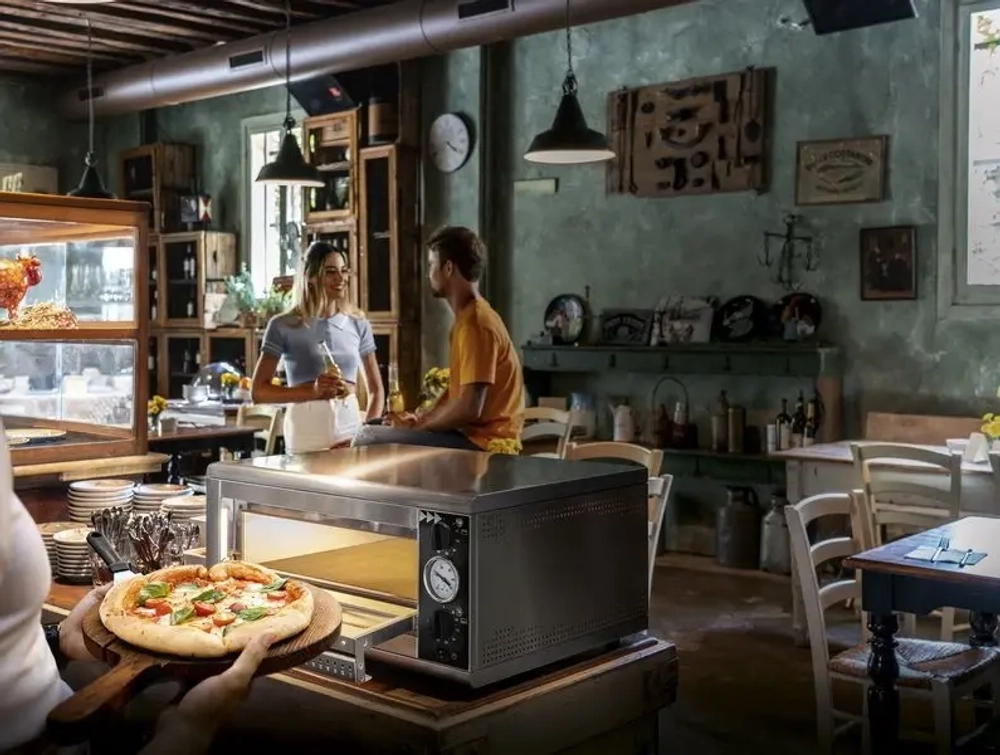 Печь для пиццы Prismafood HIDEO 1/40 GLASS & LIGHT