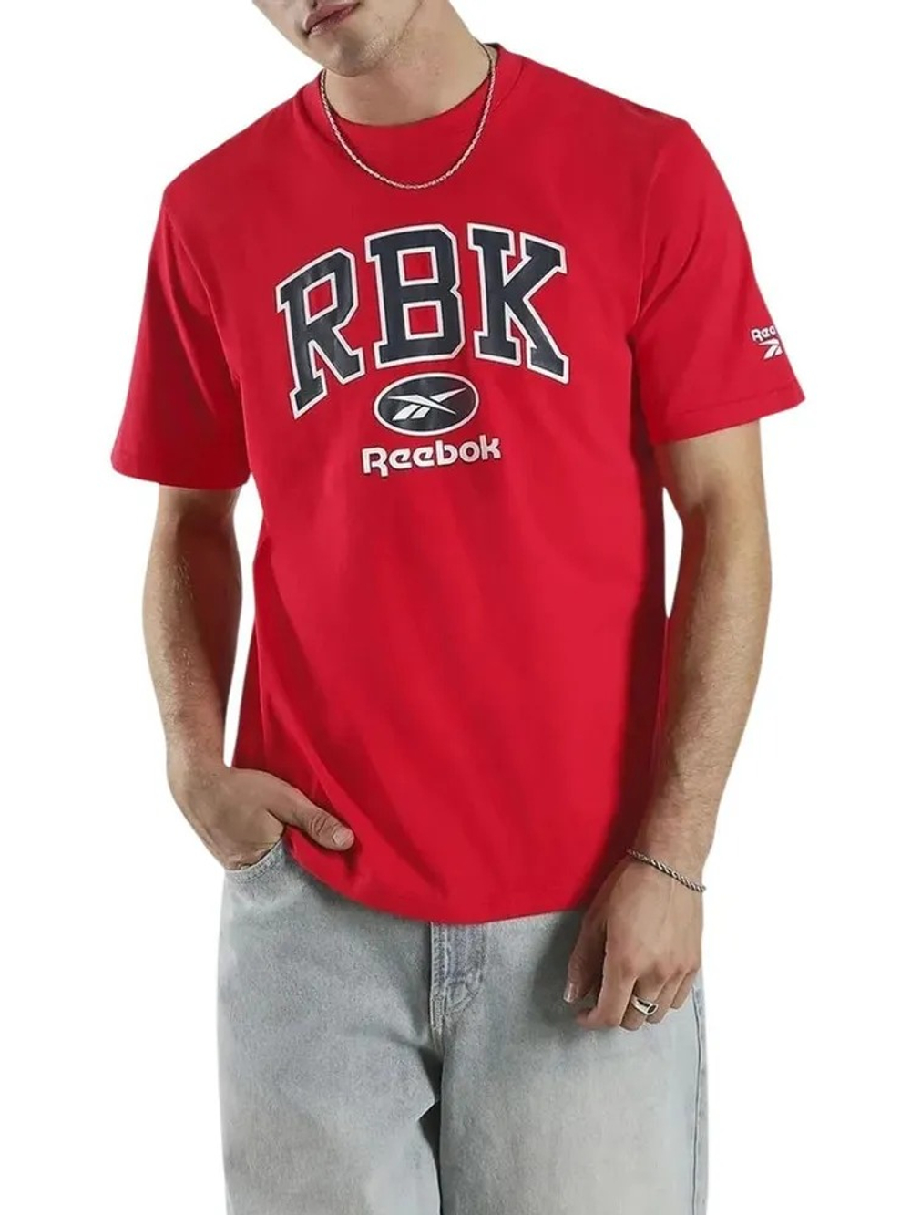 Футболка мужская REEBOK RBK COLLEGIATE T-SHIRT