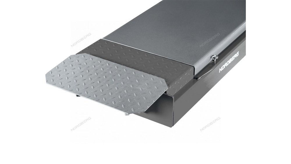 Подъемник ножничный для сход-развала 4,5 т, 380 В, 2 уровня, аварийное опускание, серый NORDBERG N635-4,5G_380_H