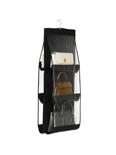 Органайзер для хранения сумок, черный (QTK-0020)