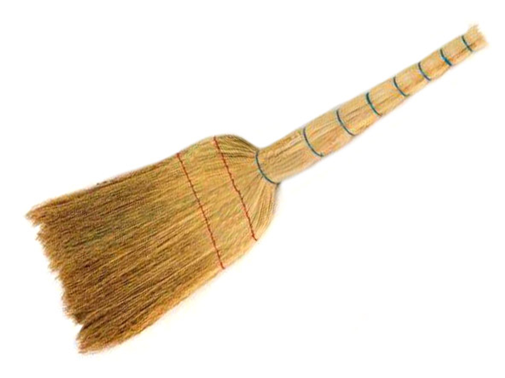 Веник сорго 2-х прошивной ЛЮКС (25шт/уп)