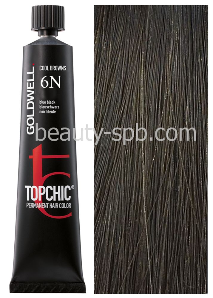 Goldwell Topchic 6N темно-русый 60 мл