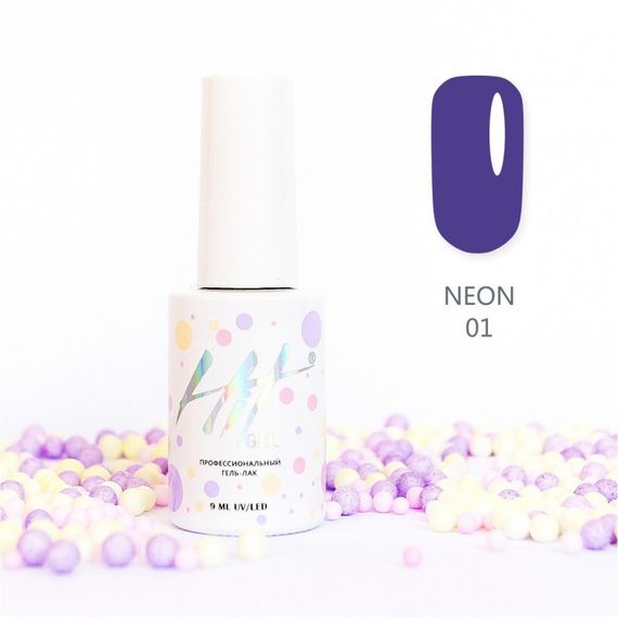 Гель-лак ТМ &quot;HIT gel&quot; №01 Neon, 9 мл