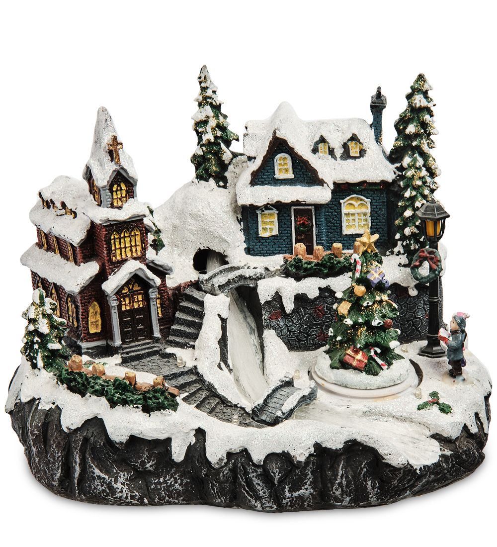 XM-751 Новогодняя миниатюра с подсветкой