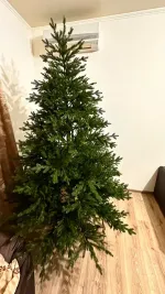 Ель искусственная «Вега» (Литая хвоя) от 1,2 м до 3 м