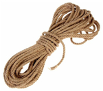 КАНАТ ДЖУТОВЫЙ КРУЧЕНЫЙ  8,0 ММ