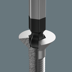 Наконечник Wera Black Point, а также сложная технология закалки гарантируют долгий срок службы наконечника, повышенную защиту от коррозии и высокую точность посадки.