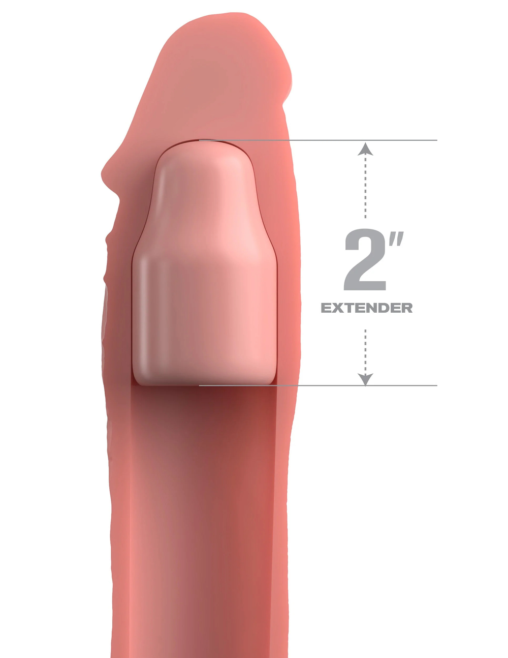 Страпон Fantasy X-tensions Elite 6" Extension with Strap - Light Pipedream 415021PD