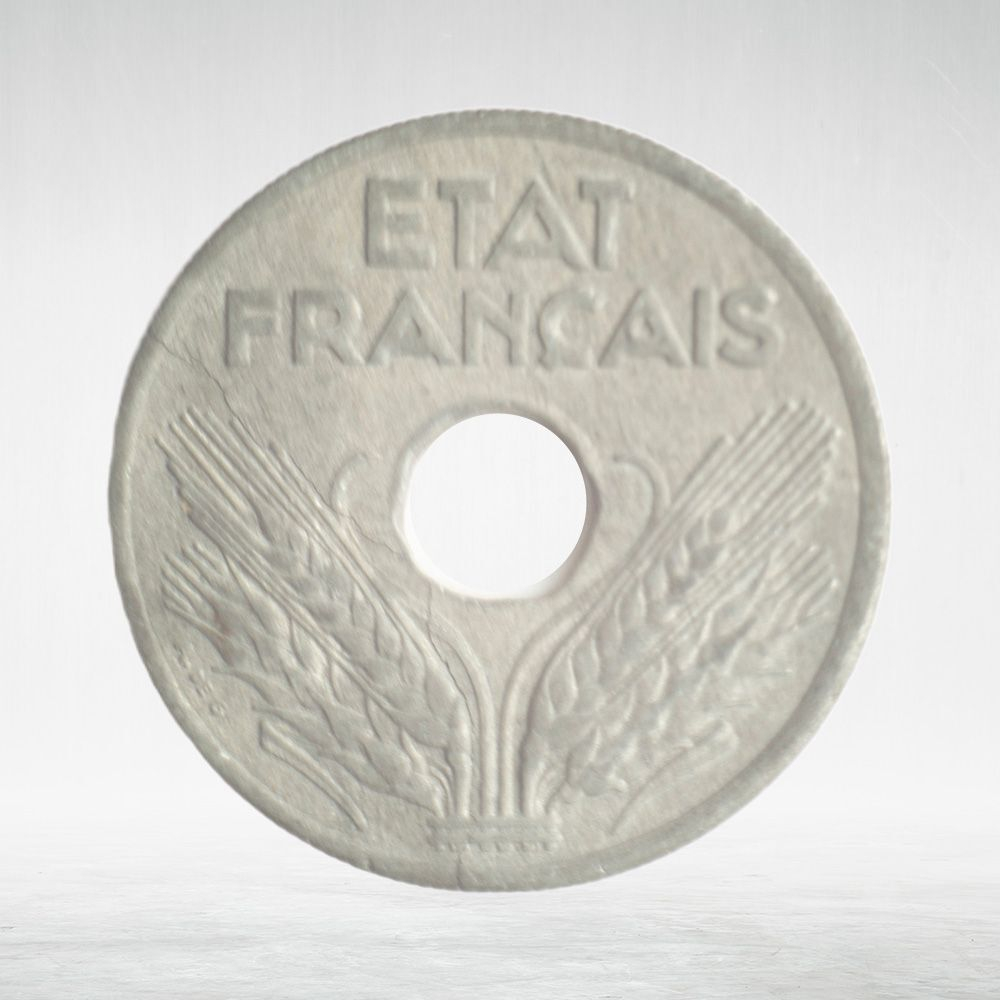 France, 20 Centimes 1941 - Vichy French State, F