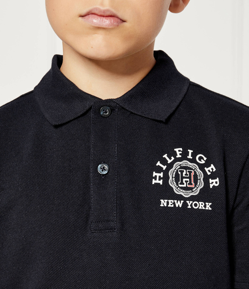 Поло Tommy Hilfiger - темно-синий(KB0KB08801)