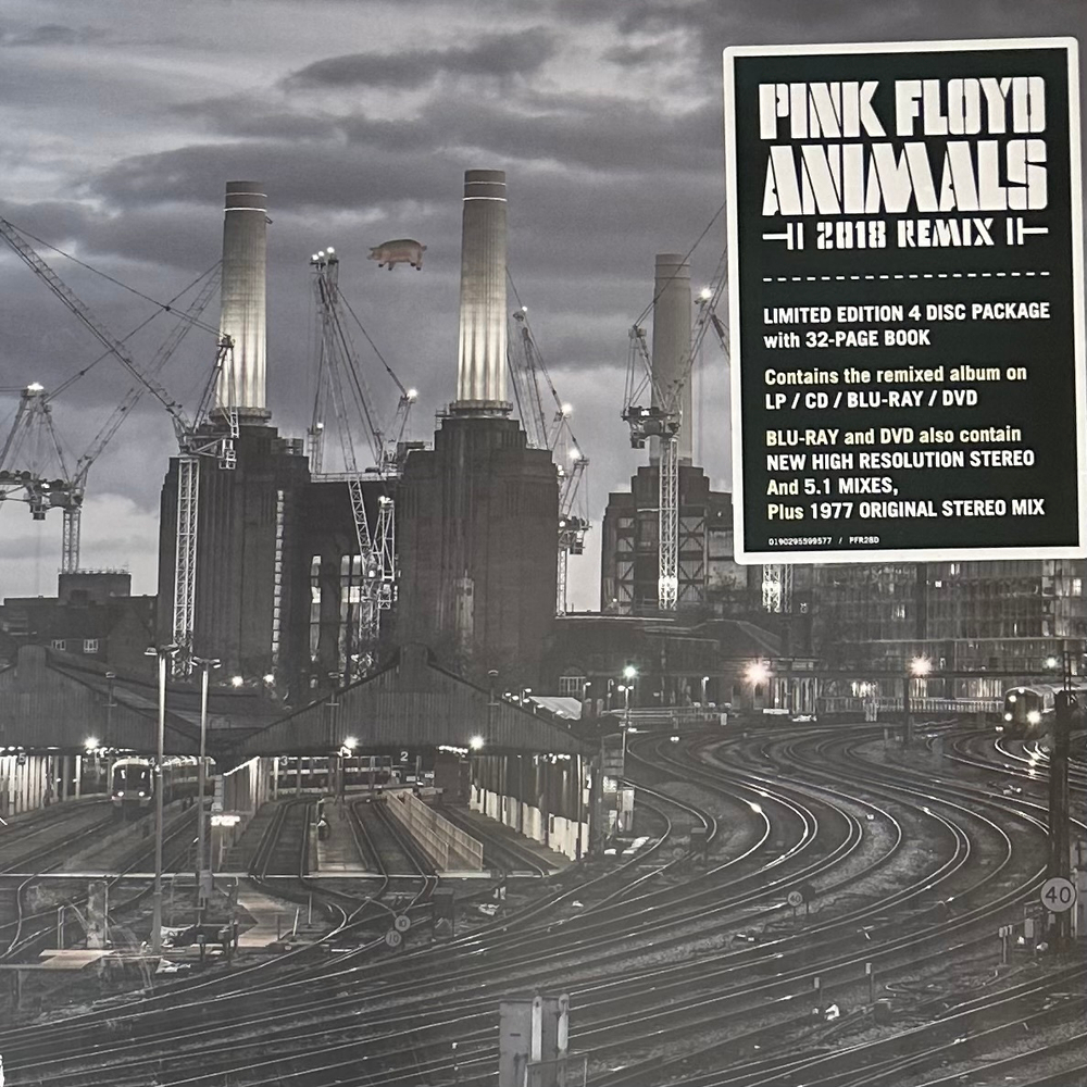 Pink Floyd - Animals (2018 Remix) LP+CD+Blu-ray+DVD (Голландия 2022г.)