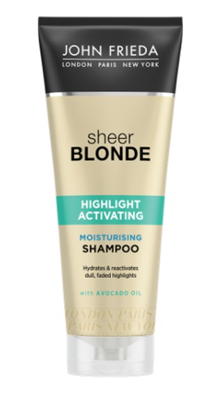 John Frieda Sheer Blonde Увлажняющий активирующий шампунь для светлых волос 250 мл