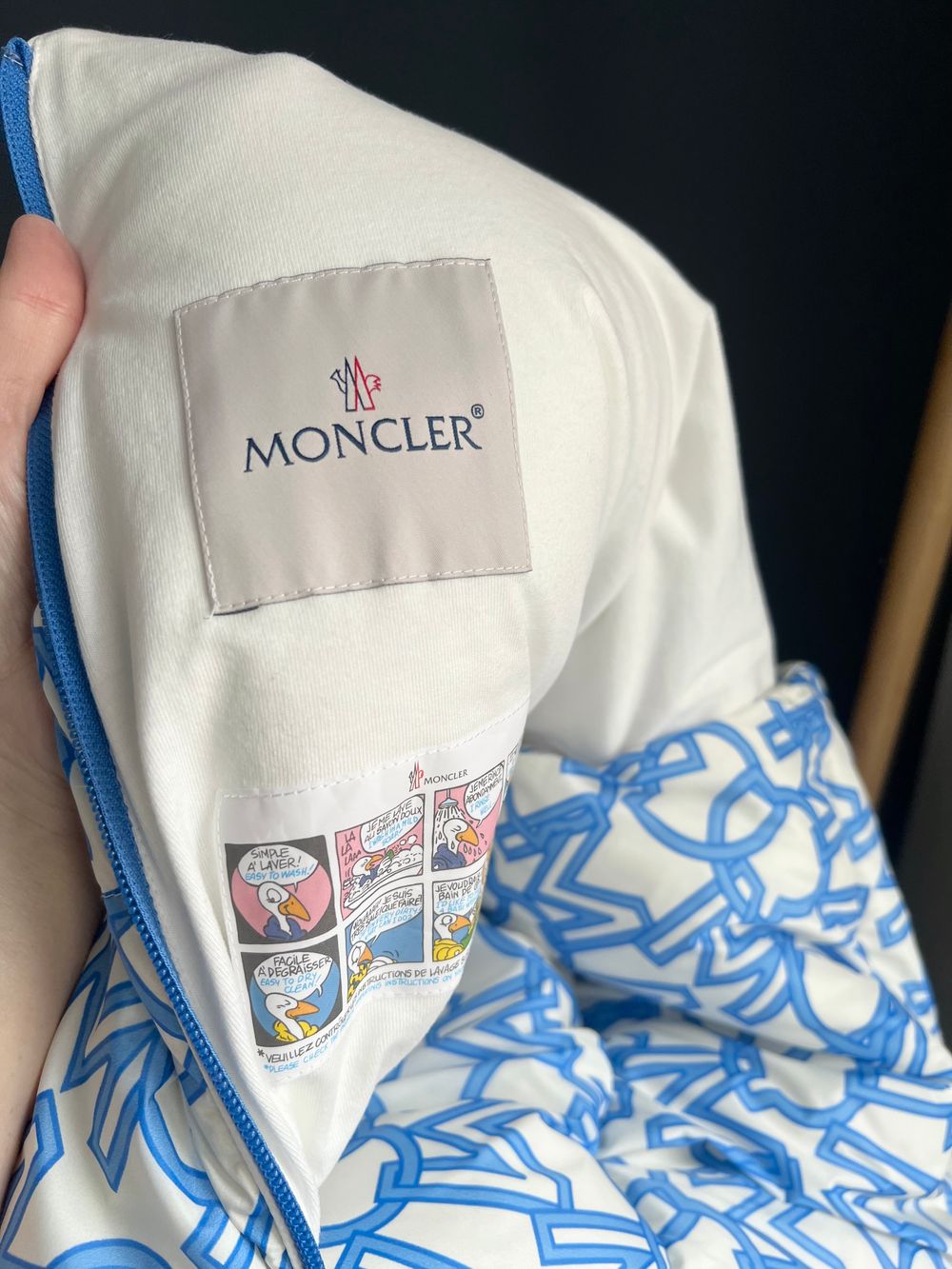 Конверт зимний пуховый Moncler, 62