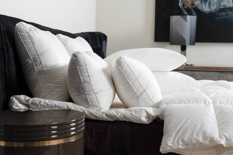 Подушка трехкамерная 3D упругая с бортиком 50х68 German Grass King Down