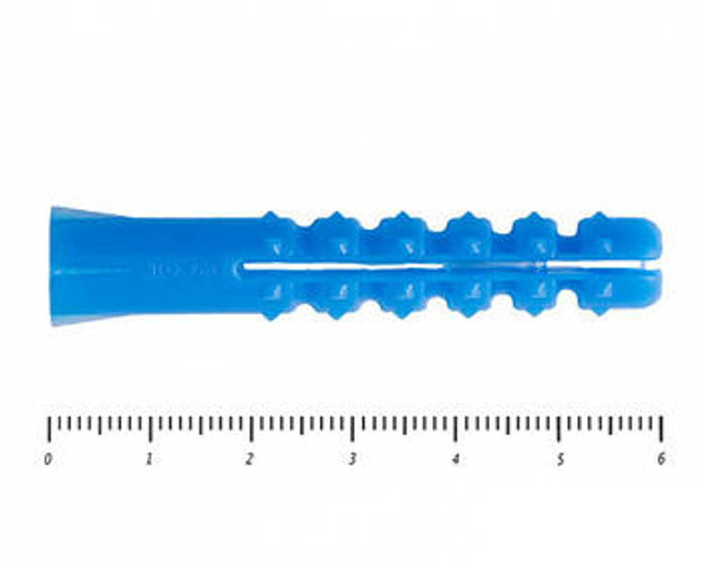 ZITAR-643B4656A4 Дюбель распорный с шипами (фасовка), размер 8, длина 60, Все производители
