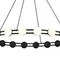 SL6610.403.20 Светильник подвесной ST-Luce черный/белый LED 1*40W 4000K MONRO