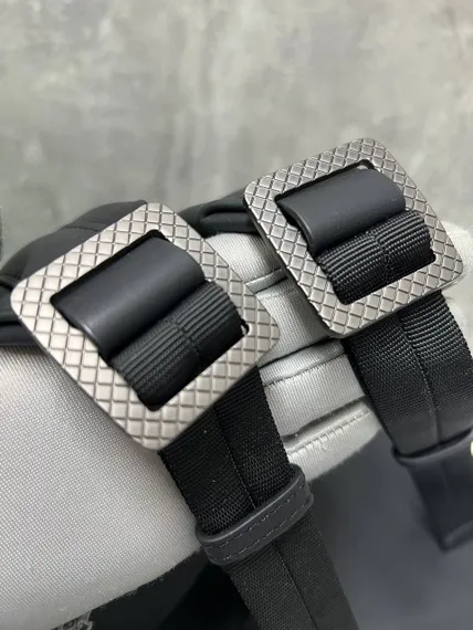 Рюкзак Bottega Veneta Intrecciato Small черный