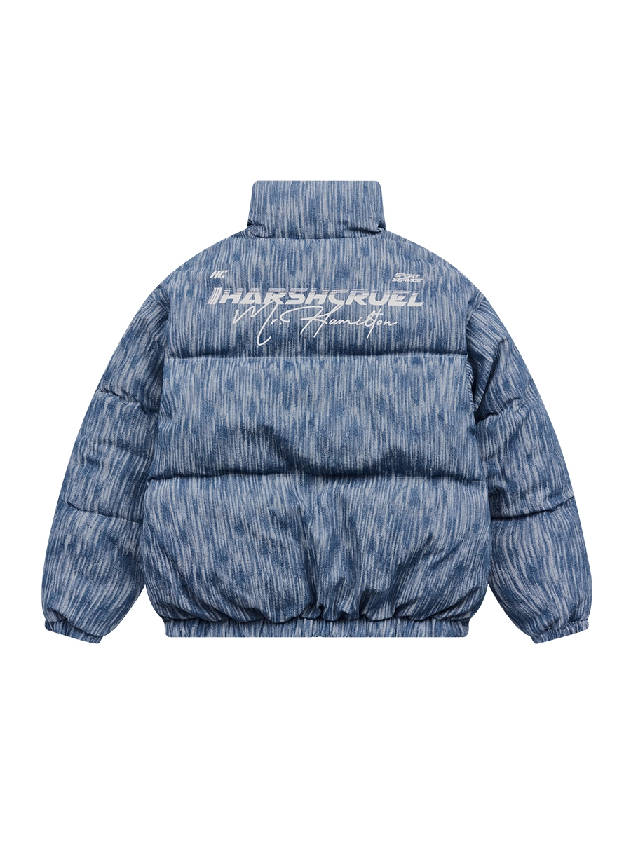 Пуховик HARSHandCRUEL "Milky Way" Puffer Jacket
