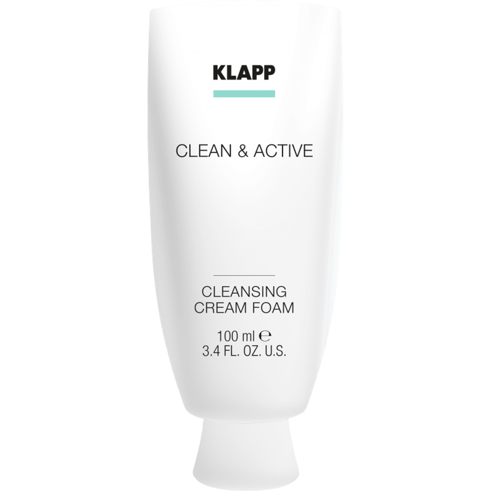 KLAPP CLEAN&amp;ACTIVE Cleansing Cream Foam
