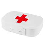 Аптечка-контейнер с защелкой 0,8л цвет белый