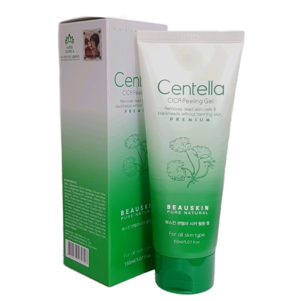 Пилинг-гель для лица с экстрактом центеллы BEAUSKIN Centella CICA Peeling Gel, 150 мл.