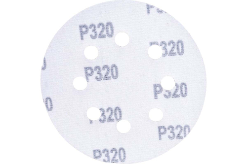 Шлифлист круглый самосцепляющийся 5 шт, 125 мм, Р320 Gepard GP5001-320