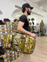 Вместительный тактический рюкзак 60л / мультикам