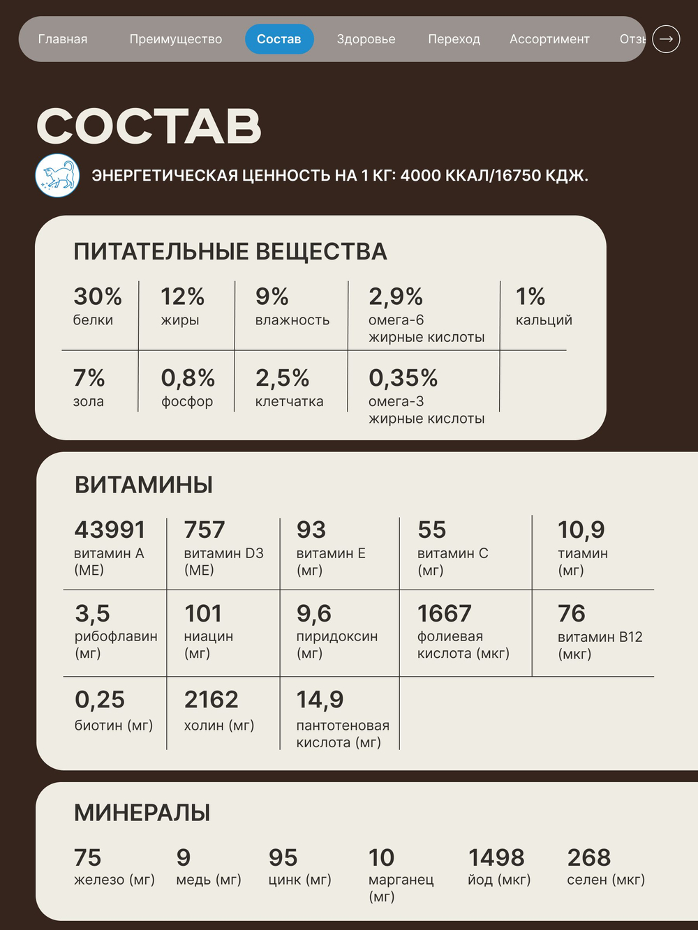 Корм сухой для стерилизованных кошек породы Сиамская кошка, с лососем, 400 гр, QUATTRO