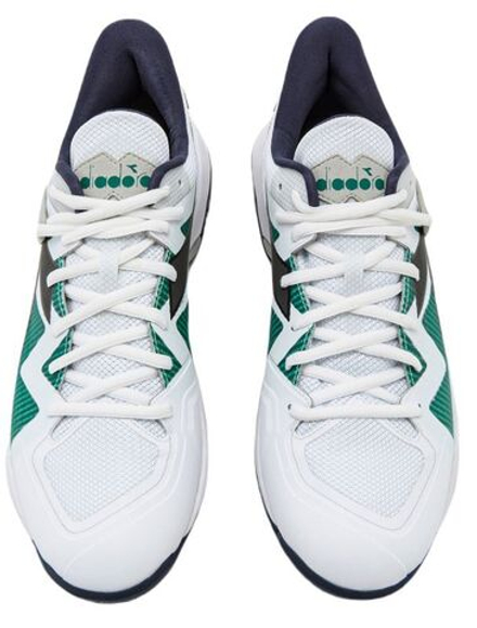 Теннисные кроссовки Diadora B.Icon 2 AG - white/black/blue corsair