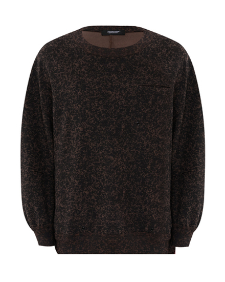 UNDERCOVER СВИТШОТ КОРИЧНЕВЫЙ