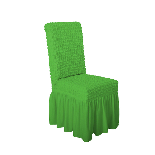 Чехол на стул с оборкой, цвет Фисташковый