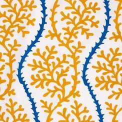 Штора портьерная Этель "Кораллы" 140*170см, 130 гр/м2, 100% хлопок