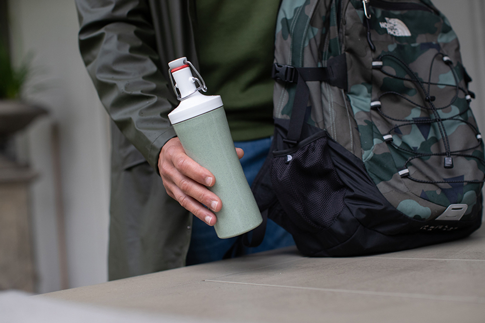 Бутылка для воды plopp to go, organic, 425 мл, зеленая