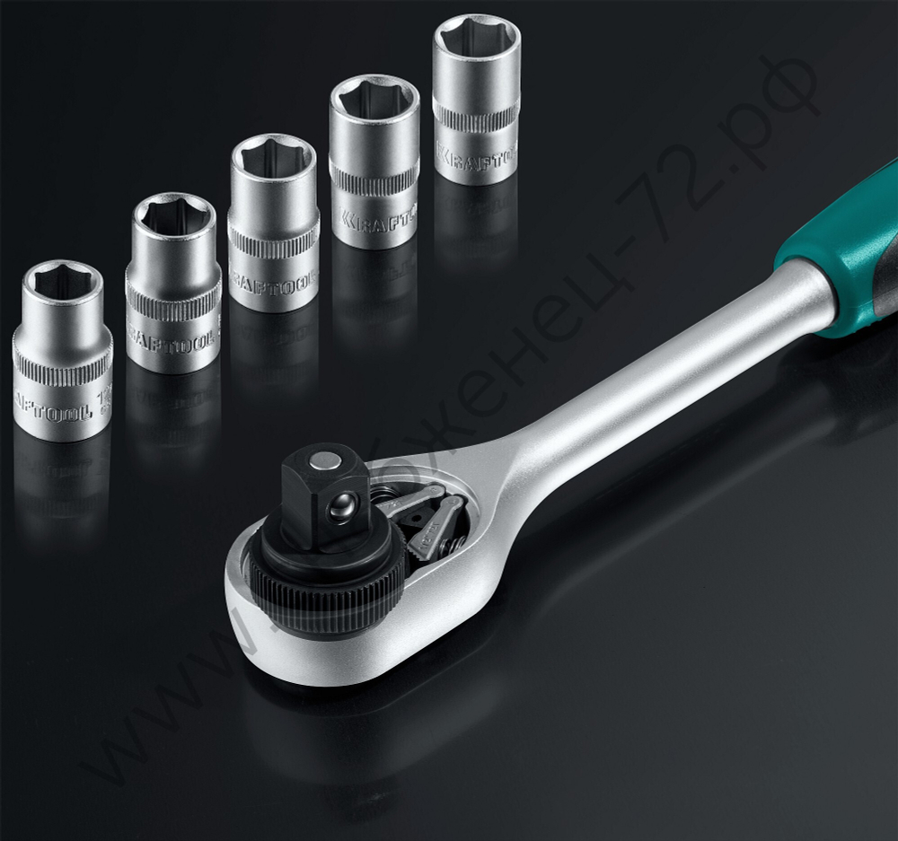 KRAFTOOL EXTREM-142, 142 предм., (1/2″+3/8″+1/4″), универсальный набор инструмента (27889-H142)